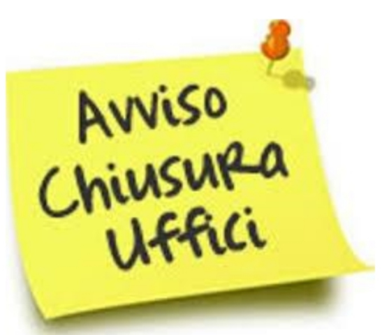 Avviso chiusura uffici Comunali -16 agosto