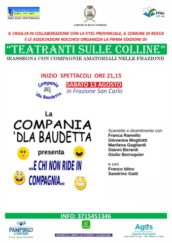 Rocca d'Arazzo | Spettacolo de "La Compania 'dla Baudetta"