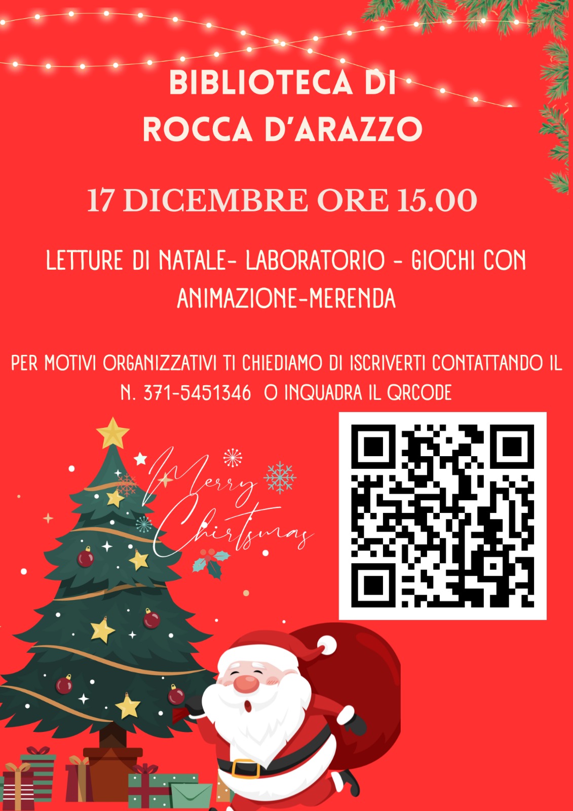 Letture di Natale in Biblioteca