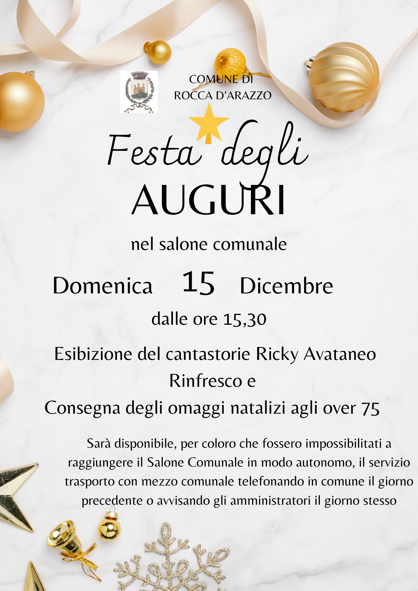 FESTA degli AUGURI